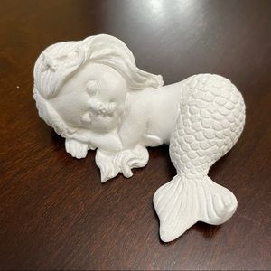 Mermaid Plaster figure